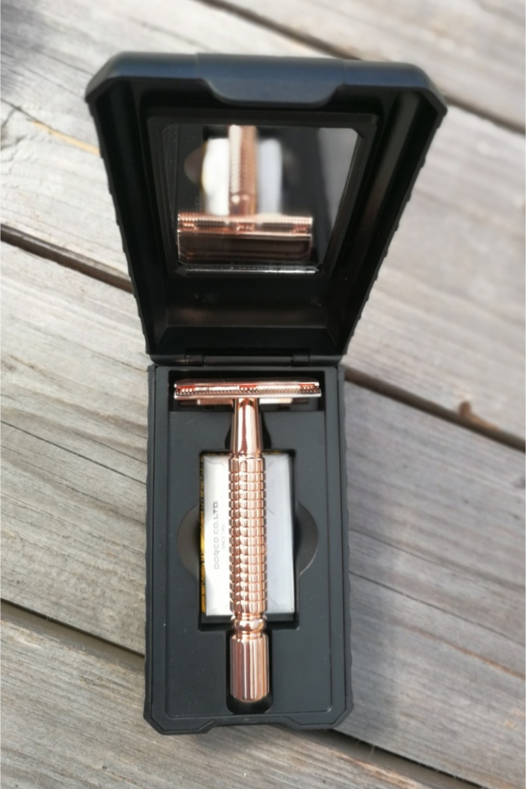 Rose Gold Safety Razor 768x1151