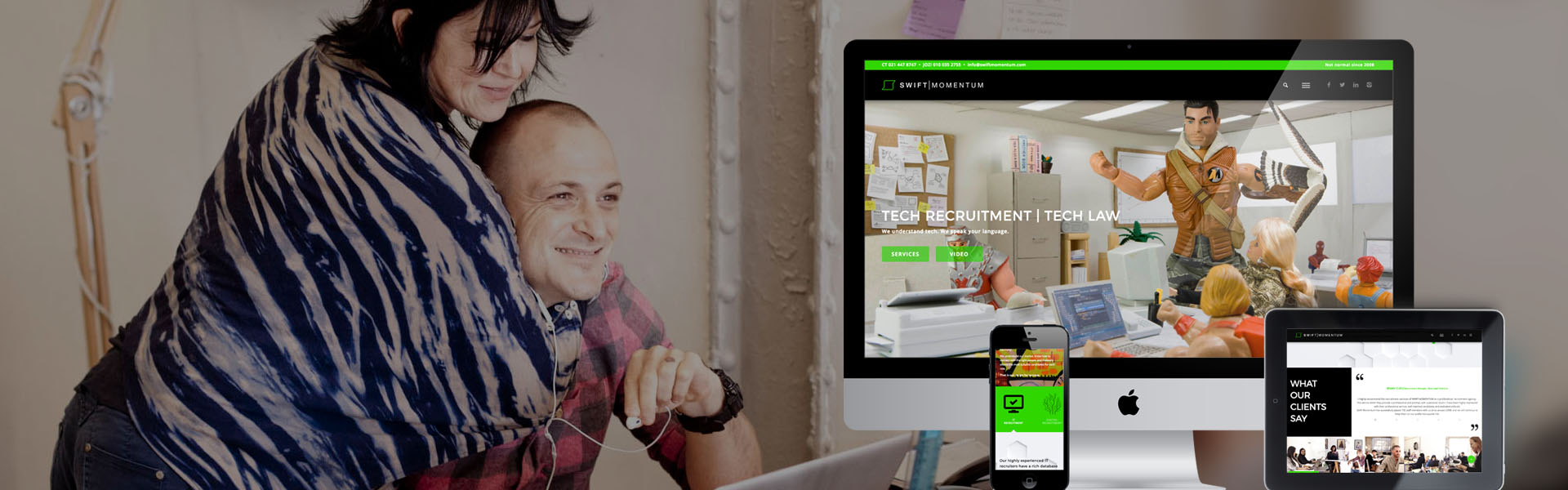 Recruitment Website Design - Creative Engineering Studio