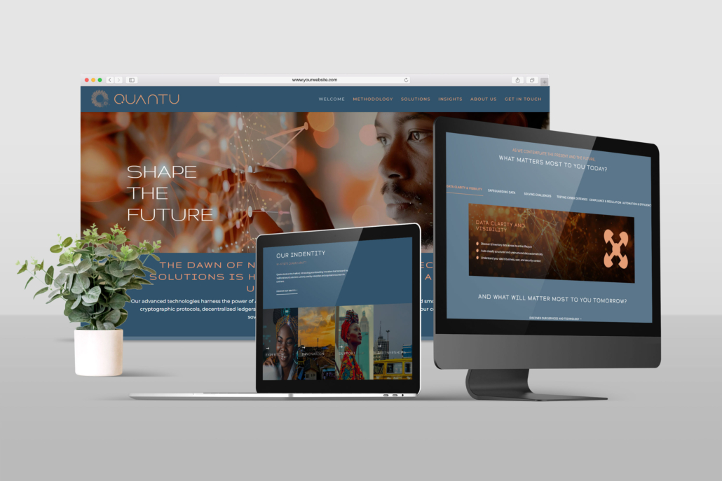 Quantu Website - Creative Engineering Studio